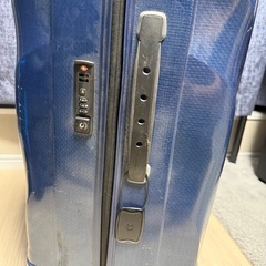 【中古】samsonite サムソナイト 1910 スーツケース 青 ブルーの画像