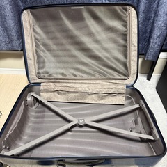 【中古】samsonite サムソナイト 1910 スーツケース 青 ブルーの画像