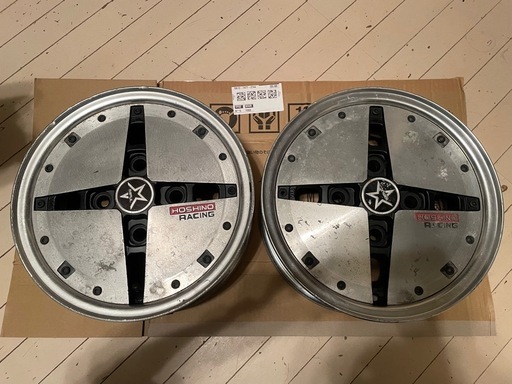 ホシノレーシング 5,5J +38 13インチ PCD114.3 2本 ホシノインパル