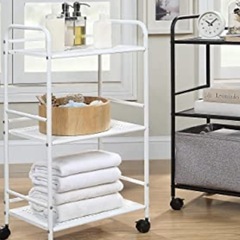 キャスター付き3段ラックの画像