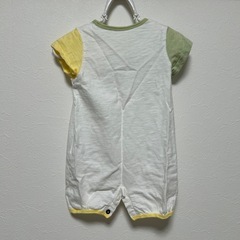 【2枚セット】petit main 半袖2wayオール 恐竜 50-70サイズの画像