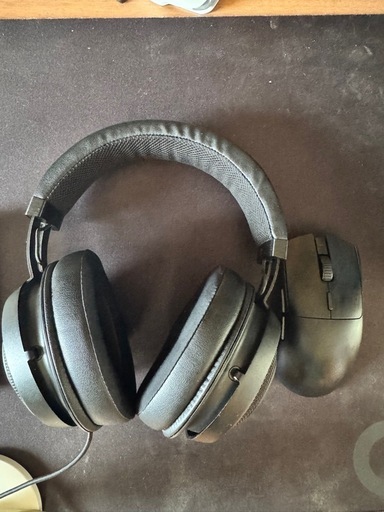 マウスとヘッドホン