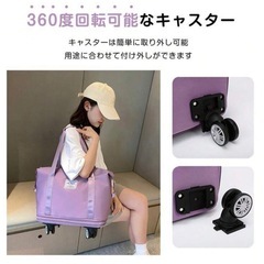 折りたたみキャリーバッグの画像