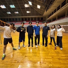 少人数でバドミントン🏸