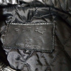 （美品）牛革コート　フード（脱着可能）レディース　メンズ　フリーsizeの画像