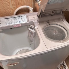 日立2槽式洗濯機4.5kg 脱水5kg 動作良好 2014年の画像