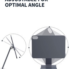 【新品】折りたたみ式磁気吸着スタンド iPad mini 7 6の画像