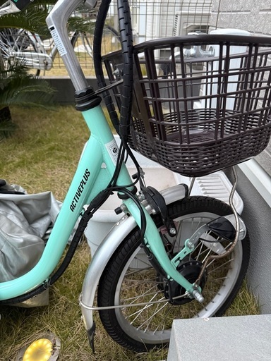 三輪電動自転車ミムゴ グリーン (ミックミック) 県庁前の電動アシスト