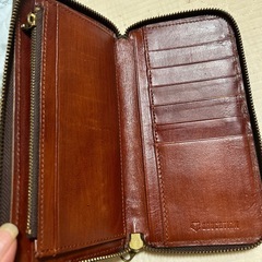 本革！長財布の画像