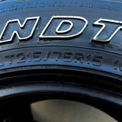 (格安) 215/75R15 LT オールテレーン DUNLOP GRANDTREK AT3の画像