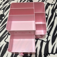 マイメロ コスメ収納ボックスの画像
