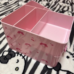 マイメロ コスメ収納ボックスの画像