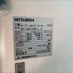 業務用コカ・コーラ冷蔵庫の画像