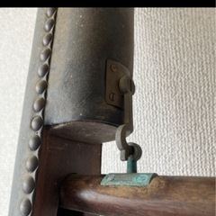 折りたたみアンティークハシゴの画像