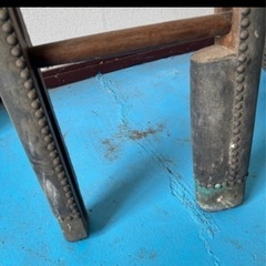 折りたたみアンティークハシゴの画像