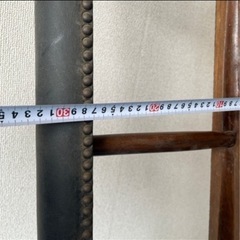 折りたたみアンティークハシゴの画像