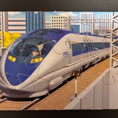 くもんパズル　新幹線、乗り物の画像