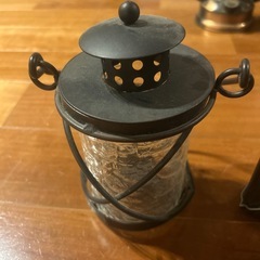 未使用　キャンドルランタン2点セットの画像