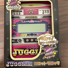 【新品未使用】ジャグラー スロットクロック　目覚まし時計の画像