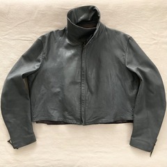 70s ドイツ サブマリン レザー ジャケットの画像
