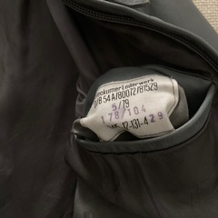 70s ドイツ サブマリン レザー ジャケットの画像