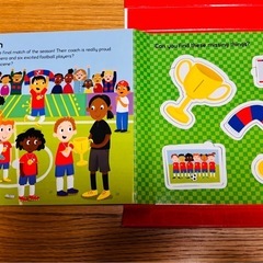 英語トイブック　Football の画像