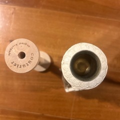 未使用　雑貨用品2点セット　茶白の画像
