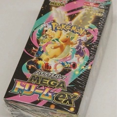 シュリンク付きポケモンカード MEGAハイク ラスパックドリーム ex 6BOXの画像