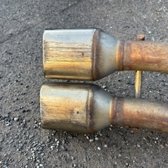 ヴェルファイア　GGH25 モデリスタマフラー　V6の画像