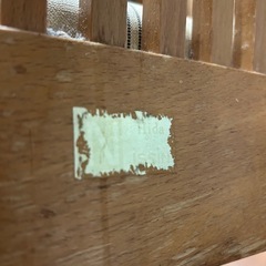 (お話中)飛騨産業イス2脚付き ダイニングテーブルセットの画像