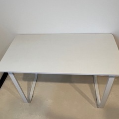 ホワイトテーブル　幅100cmの画像