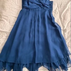 Aラインドレス　ブルーの画像