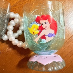 アナと雪の女王 コップ アリエル ディズニー キッズ 子供 プリンセス 新品未使用の画像