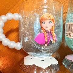 アナと雪の女王 コップ アリエル ディズニー キッズ 子供 プリンセス 新品未使用の画像