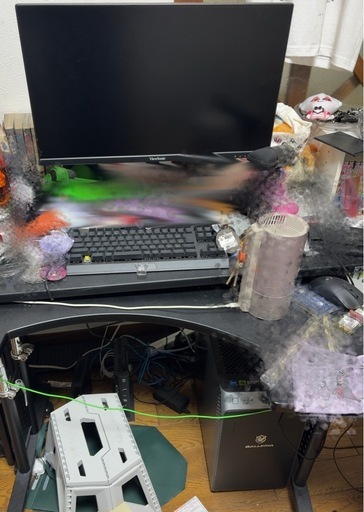 galleria ゲーミングPC xa7r-r47s  モニター デスク 付属品付き