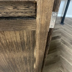 木製パーテーション　一部割れありの画像