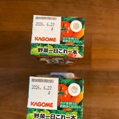 有償のものとご一緒なら無料　野菜ジュースの画像