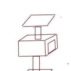 キャットタワーの画像