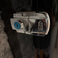 無料！！バイクボックス 50 L 大容量 ブラック バイク用 リアトップケース の画像