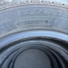 155/65R14　TOYOTIRES OBSERVE GIZ　スタッドレスタイヤ　4本セットの画像