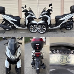 ⭐️トリシティ125⭐️プラグ・グリップ・オイルなど新品交換済みで快調⭐️原付二種⭐️の画像