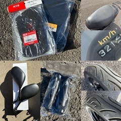 ⭐️AF27ディオ❗️快速2スト⭐️バッテリ・エアクリ・プラグ・ミラーなど新品交換で快調⭐️50cc原付スクーター⭐️の画像