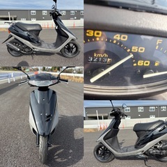⭐️AF27ディオ❗️快速2スト⭐️バッテリ・エアクリ・プラグ・ミラーなど新品交換で快調⭐️50cc原付スクーター⭐️の画像