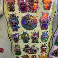 ラブブ　ボンボンドロップシールの画像