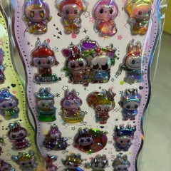 ラブブ　ボンボンドロップシールの画像