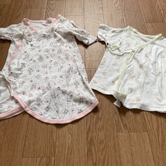 新生児　肌着達の画像