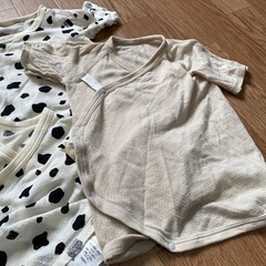 新生児　肌着達の画像