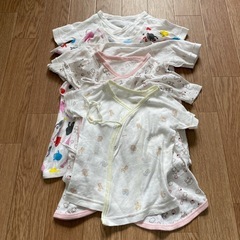 新生児　肌着達の画像