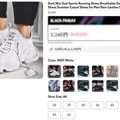 単品お持ち帰り用出品【中古・国内未発売】メンズ 白 スニーカー 27cmの画像