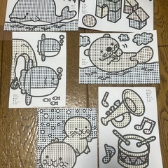 水塗り絵
の画像